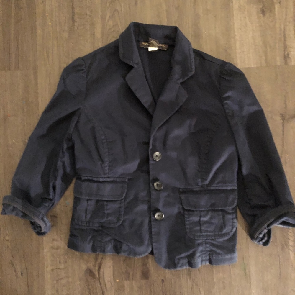 Banana Republic Navy Blue Blazer.